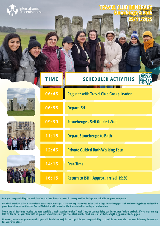 25 Oct 2025 – Stonehenge & Bath (Waitlist Availble)